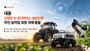 대동, 국산 AI 반도체 농업 로봇에 심는다 - 뉴스 썸네일 이미지